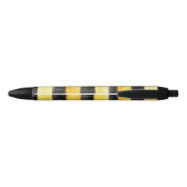 Stylo Noir Abeille de miel Noir Jaune (Dos)