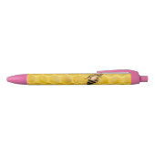 Stylo Noir abeille et nid d'abeille (Haut)