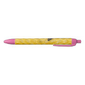 Stylo Noir abeille et nid d'abeille (Bas)