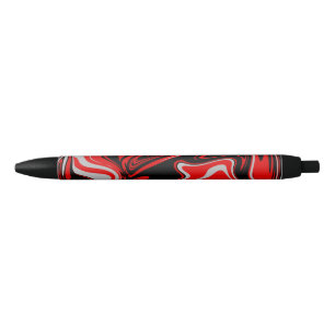 Stylo Noir Abstrait