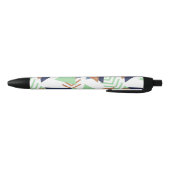Stylo Noir Abstrait de couleur 80 | Rose Navy Or Vert Menthe  (Bas)