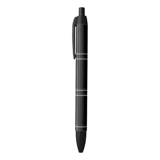 Stylo Noir Abstrait noir et blanc (Haut (Vertical))