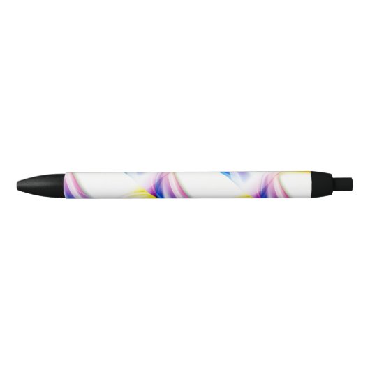 Stylo Noir Abstrait Swirl 1 (Devant)
