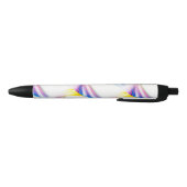 Stylo Noir Abstrait Swirl 1 (Bas)