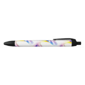 Stylo Noir Abstrait Swirl 1 (Haut)