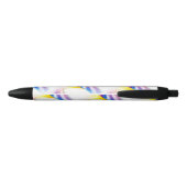 Stylo Noir Abstrait Swirl 1 (Dos)