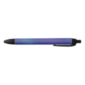 Stylo Noir Acceptation | Motif de Blue Indigo Violet Shibori (Bas)