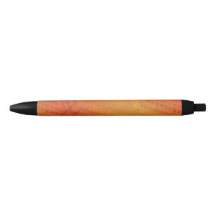 Stylo Noir Acceptation Motif de Shibori rouge orange jaune