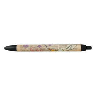 Stylo Noir Accueil de lapin à. Alice au pays des merveilles