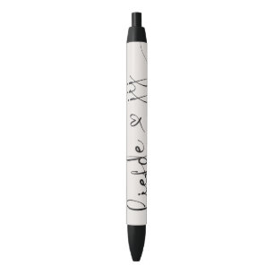 Stylo Noir Acte de déclaration de partenariat enregistré