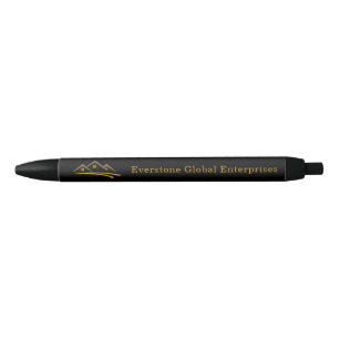 Stylo Noir Agent immobilier Maison Entreprise