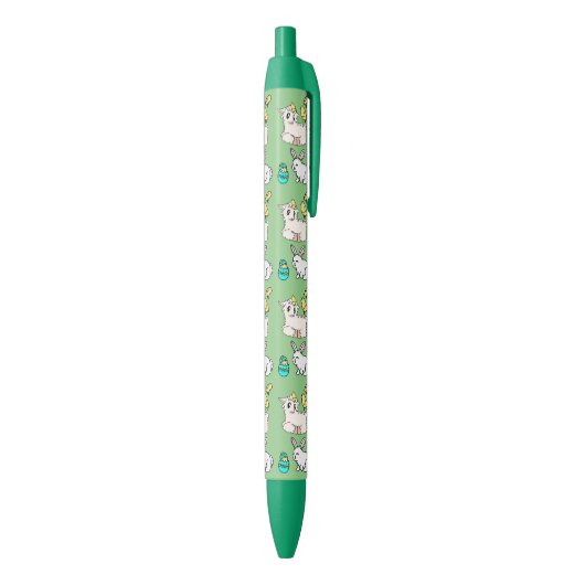 Stylo Noir Agneau mignon et lapin grossier Animaux de Pâques (Bas (Vertical))