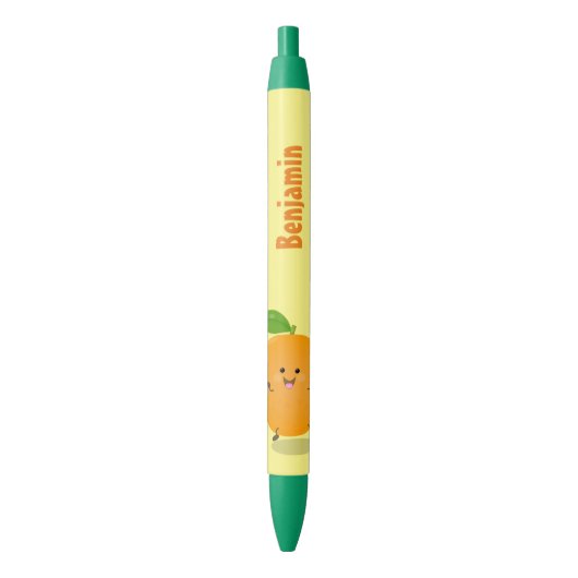 Stylo Noir Agréable agrumes d'orange (devant Vertical)