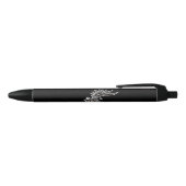 Stylo Noir Aigle à deux têtes (Haut)
