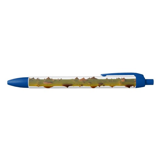 Stylo Noir Aiguillons de rose (Haut)
