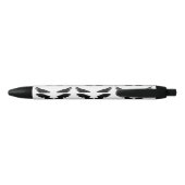 Stylo Noir Ailes de l'Ange Noir Falln (Dos)