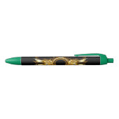 Stylo Noir Ailes de Steampunk (Haut)