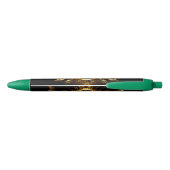 Stylo Noir Ailes de Steampunk (Dos)
