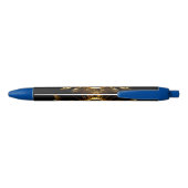 Stylo Noir Ailes de Steampunk (Dos)