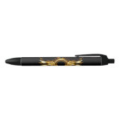 Stylo Noir Ailes steampunk (Haut)