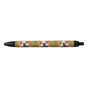 Stylo Noir Ajouter photo de chien personnalisé Customisé