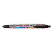 Stylo Noir Ajouter un nom, un message, sur le Motif Graffiti (Dos)