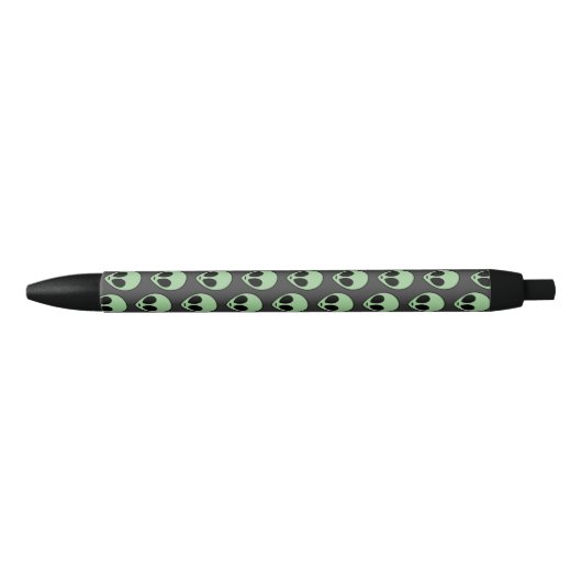 Stylo Noir Alien vert (Devant)