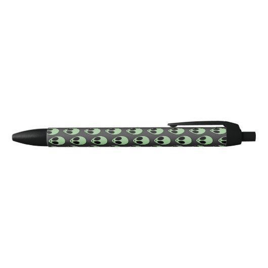 Stylo Noir Alien vert (Haut)