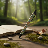 Stylo Noir amas de lézard de forêt