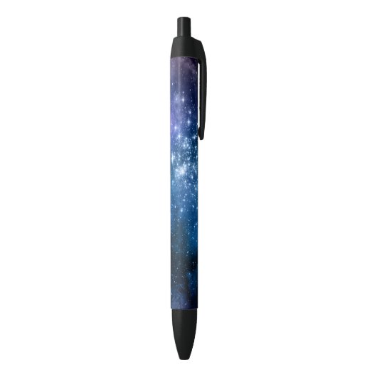Stylo Noir Amateurs de galaxie Starry Space Blue Sky White Sp (Bas (Vertical))