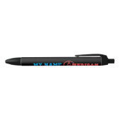Stylo Noir American Atheist - Ajouter votre nom (Haut)