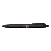 Stylo Noir American Flag Firefighter Red Firefighter (Haut)