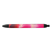 Stylo Noir Amour abstrait (Devant)