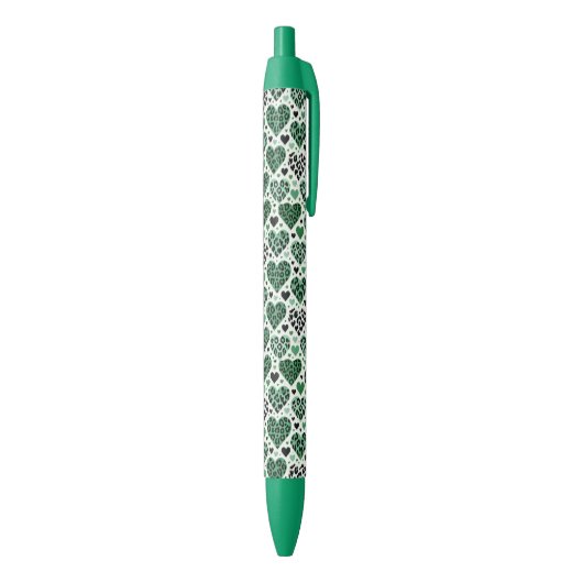 Stylo Noir Amour fou (Vert) (Bas (Vertical))