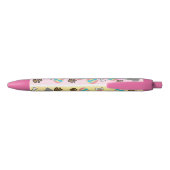 Stylo Noir Amoureux des chiens (Dos)