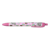 Stylo Noir Amoureux des chiens (Bas)
