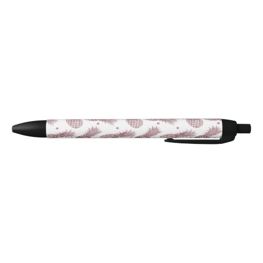 Stylo Noir Ananas rose (Bas)