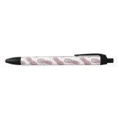 Stylo Noir Ananas rose (Haut)