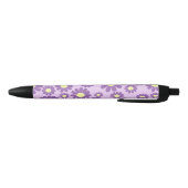 Stylo Noir Ananas rose violet (Bas)