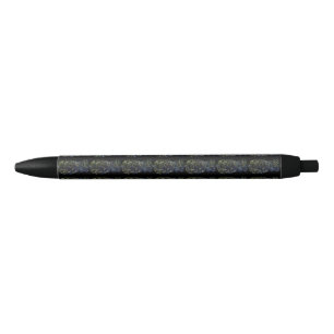 Stylo Noir Ananas sur le noir
