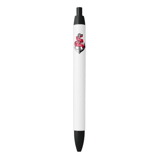 Stylo Noir Ancre (devant Vertical)