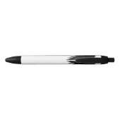 Stylo Noir ANGE NOIR AILES Monogramme (Dos)