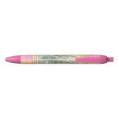 Stylo Noir Angel En Robe Bleue (Dos)