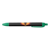 Stylo Noir Angel Fire Heart with Wings (Bas)