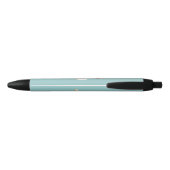 Stylo Noir Anglais Setter Papa (Dos)