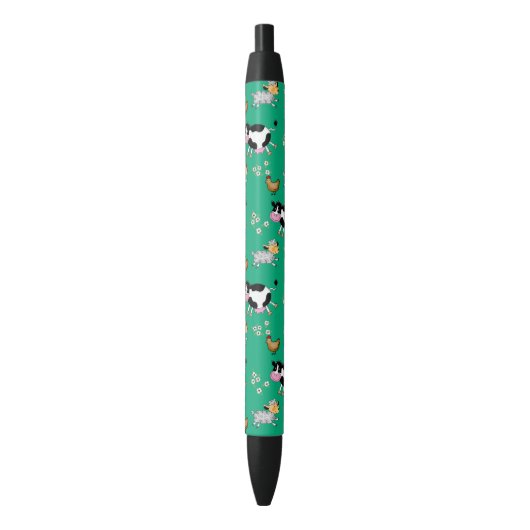 Stylo Noir animaux de ferme (devant Vertical)