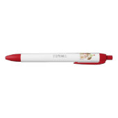 Stylo Noir Anniversaire du Chiot mignon (Bas)