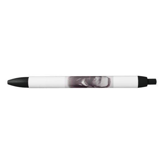 Stylo Noir Apôtre Saint Bartolo Longo du Rosaire (Devant)