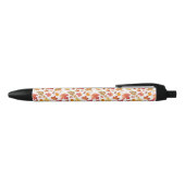 Stylo Noir Aquarelle Automne Feuilles Automne Motif sans join (Haut)