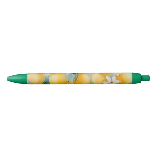 Stylo Noir Aquarelle Citron/fruit (Devant)